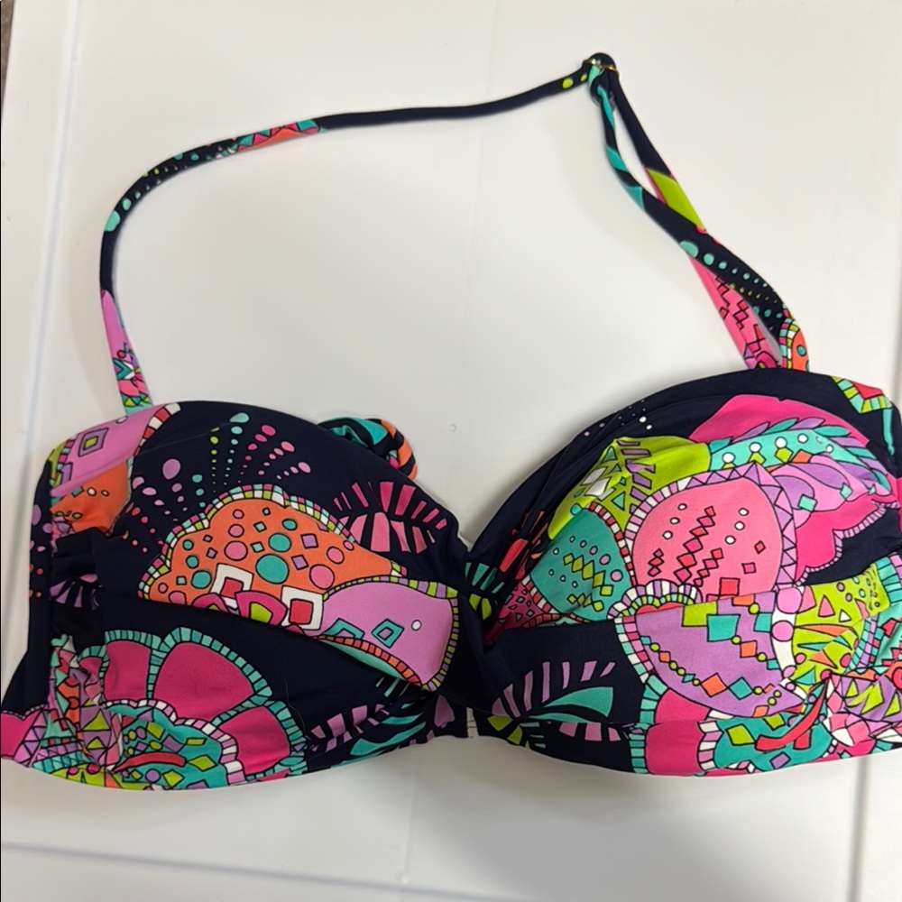 Anne Cole Multicolor Bikini Top